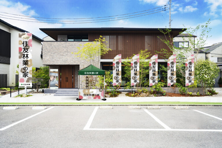 大手住宅メーカーの住宅展示場装飾を全国で展開！